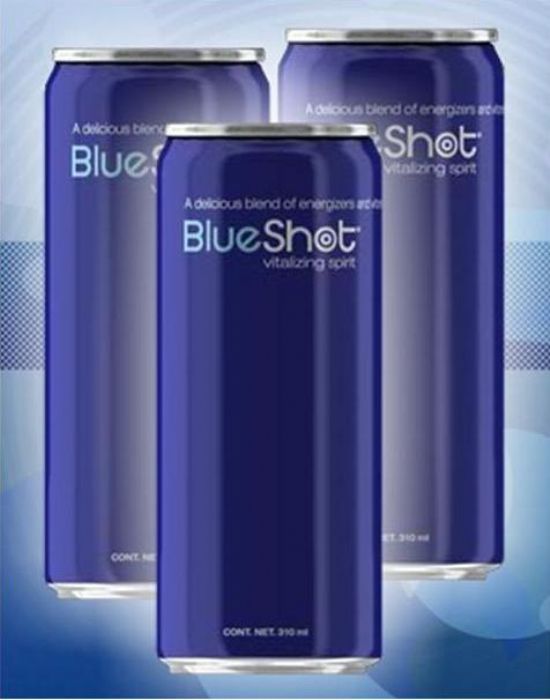 BLUE SHOT  BEBIDA ENERGETICA